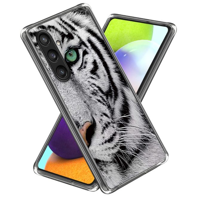 Samsung Galaxy S24 Handyhülle - Softcase Image TPU Series - Tigerkopf