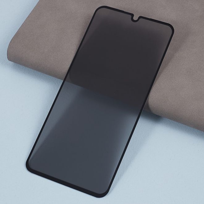 Samsung Galaxy A25 5G Schutzglas Displayschutz - Privacy Panzer Glas - schwarz