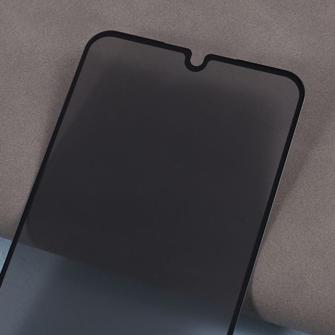 Samsung Galaxy A25 5G Schutzglas Displayschutz - Privacy Panzer Glas - schwarz