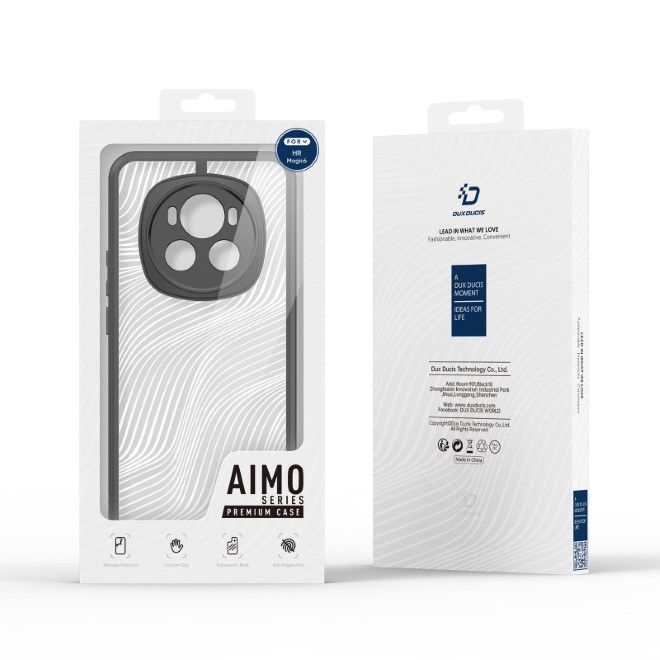 Dux Ducis - Honor Magic6 Hülle - Hardcase - Aimo Series - schwarz