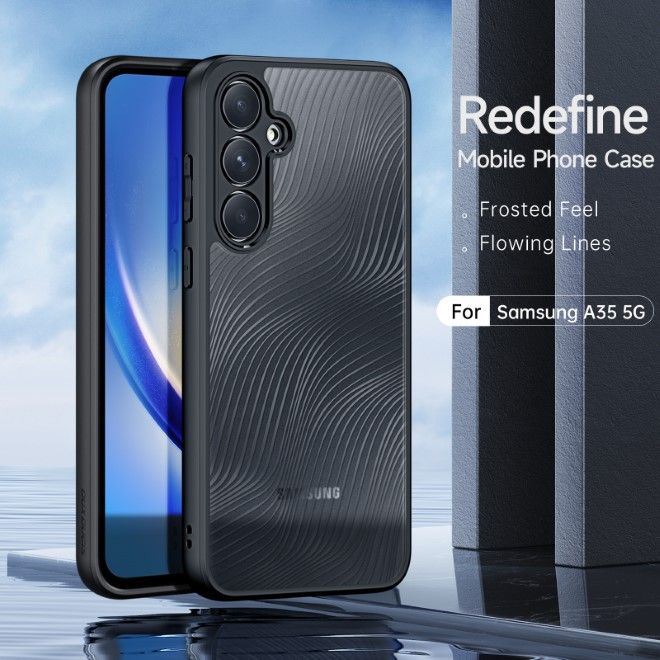 Dux Ducis - Samsung Galaxy A35 5G Hülle - Hardcase - Aimo Series - schwarz