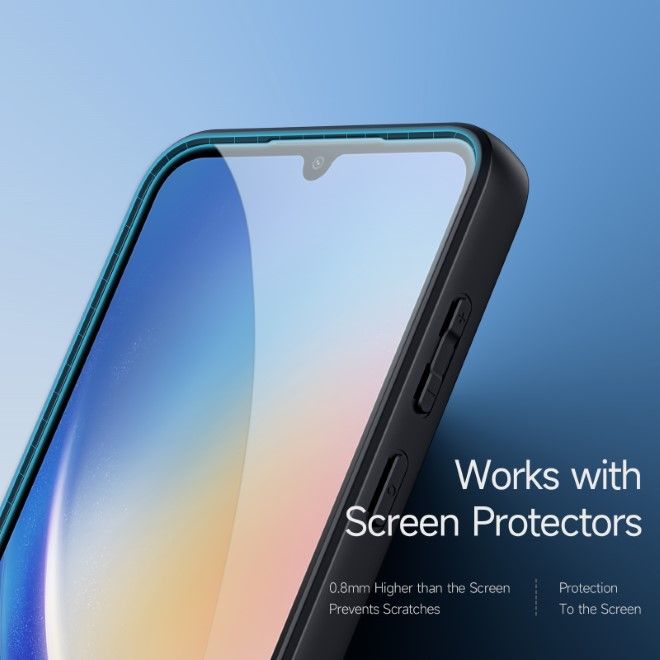 Dux Ducis - Samsung Galaxy A35 5G Hülle - Hardcase - Aimo Series - schwarz