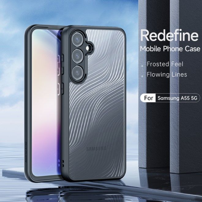 Dux Ducis - Samsung Galaxy A55 5G Hülle - Hardcase - Aimo Series - schwarz