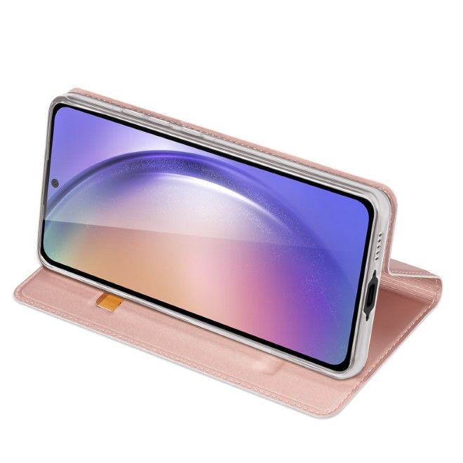 Dux Ducis - Samsung Galaxy A55 5G Hülle - Handy Bookcover - Skin Pro Series - pink