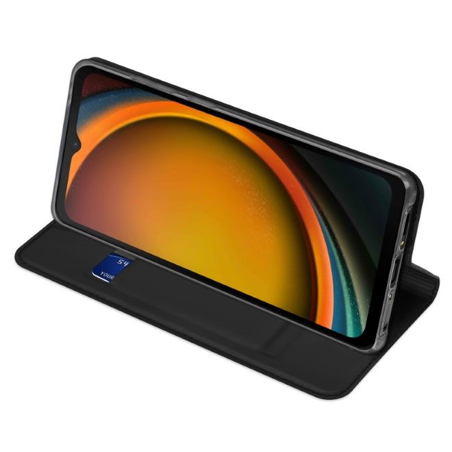 Dux Ducis - Samsung Galaxy Xcover7 Hülle - Handy Bookcover - Skin Pro Series - schwarz