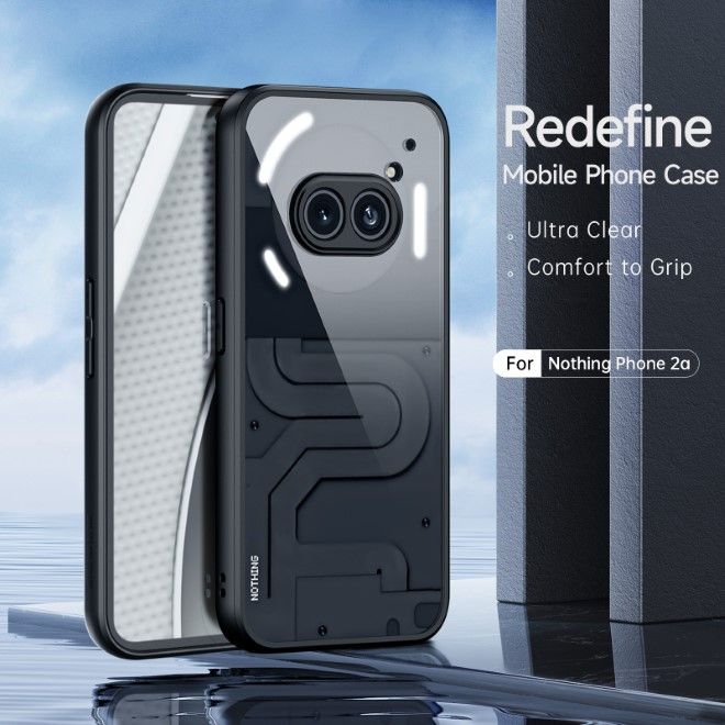 Dux Ducis - Nothing Phone (2a) / (2a) Plus Hülle - Hardcase - Aimo Series - schwarz