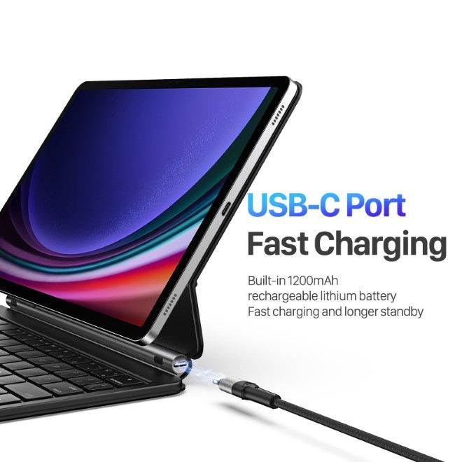 Dux Ducis - Samsung Galaxy Tab S9 / S8 / S7 Tastatur Hülle - Keyboard Case - MK Series - schwarz