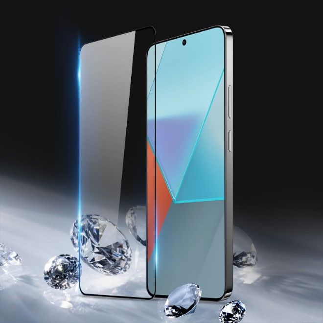 Dux Ducis - Xiaomi Redmi Note 13 4G / 13 5G / 13 Pro 5G Schutzglas Displayschutz - 9D Full Screen Panzer Glas - transparent