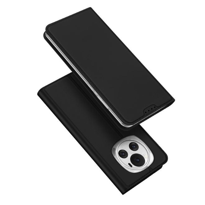 Dux Ducis - Honor Magic6 Hülle - Handy Bookcover - Skin Pro Series - schwarz