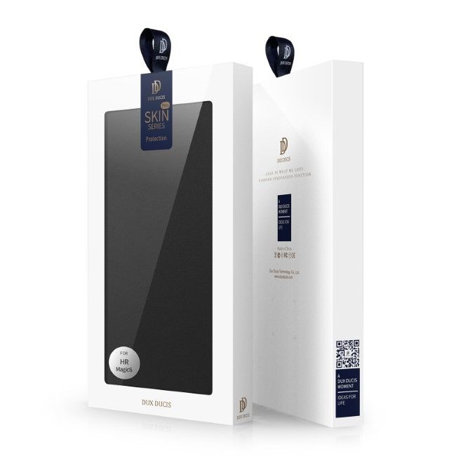 Dux Ducis - Honor Magic6 Hülle - Handy Bookcover - Skin Pro Series - schwarz