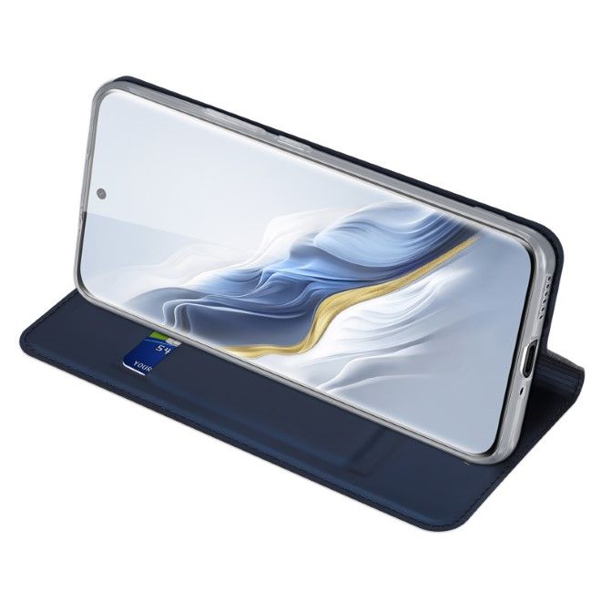 Dux Ducis - Honor Magic6 Hülle - Handy Bookcover - Skin Pro Series - blau