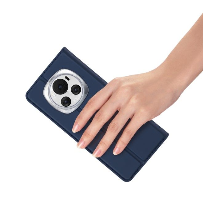 Dux Ducis - Honor Magic6 Hülle - Handy Bookcover - Skin Pro Series - blau