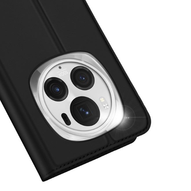 Dux Ducis - Honor Magic6 Pro Hülle - Handy Bookcover - Skin Pro Series - schwarz
