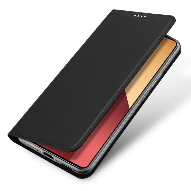 Dux Ducis - Xiaomi Redmi Note 13 Pro 4G / Poco M6 Pro 4G Hülle - Handy Bookcover - Skin Pro Series - schwarz