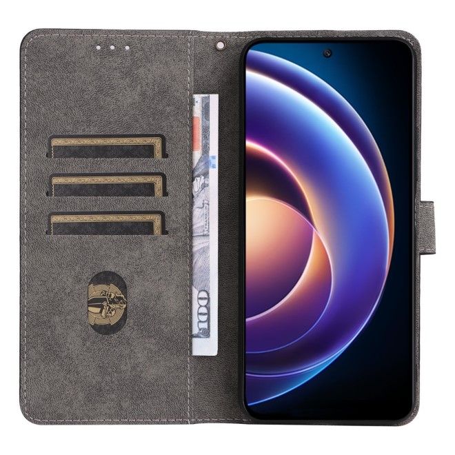 Xiaomi Poco M6 Pro 5G / Redmi 12 5G / Note 12R 5G Handy Hülle - Classic II Leder Bookcover Series - schwarz