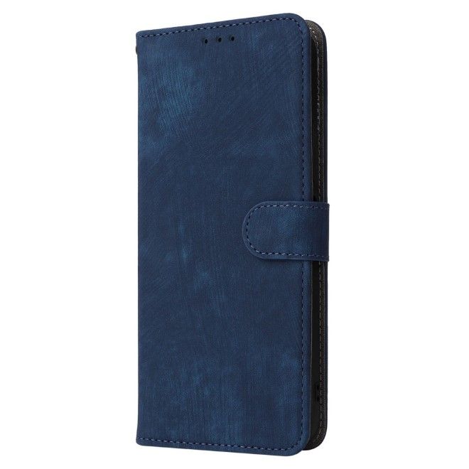 Xiaomi Poco M6 Pro 5G / Redmi 12 5G / Note 12R 5G Handy Hülle - Classic II Leder Bookcover Series - blau