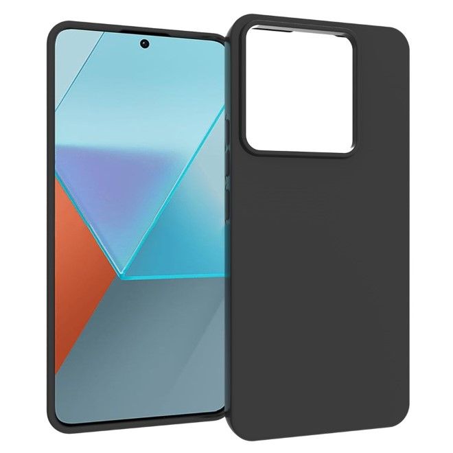 Xiaomi Redmi Note 13 Pro 5G / Poco X6 5G Hülle - Softcase TPU Series - schwarz