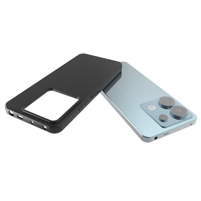 Xiaomi Redmi Note 13 Pro 5G / Poco X6 5G Hülle - Softcase TPU Series - schwarz