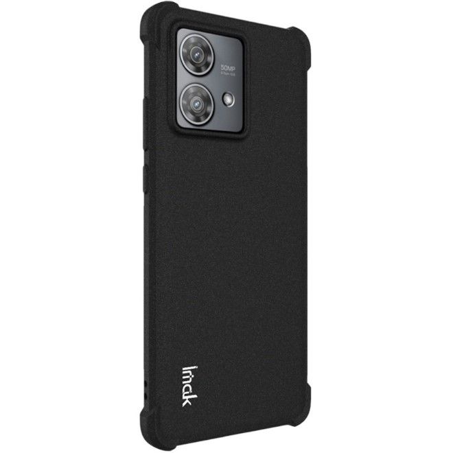 Imak - Motorola Edge 40 Neo Hülle - Robustes Softcase - schwarz