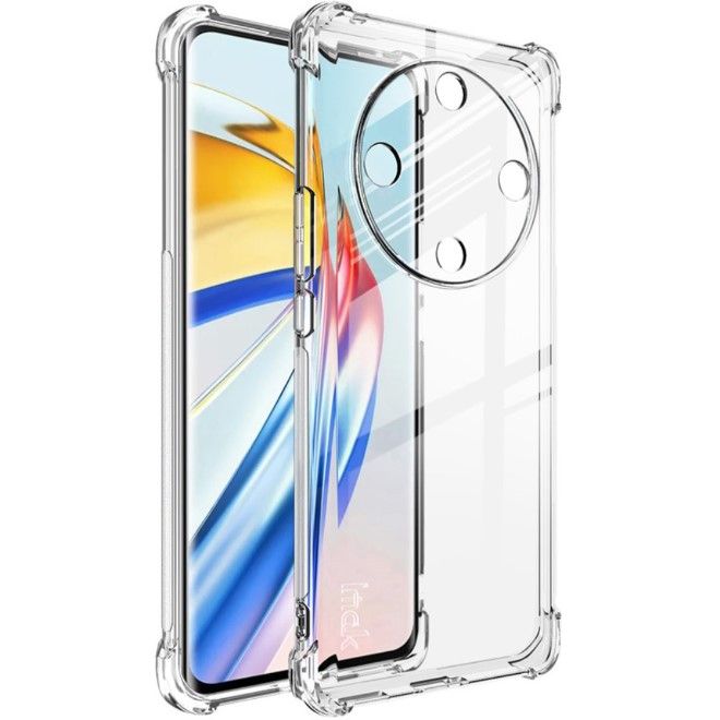 Imak - Honor Magic6 Lite Hülle - Robustes Softcase - transparent