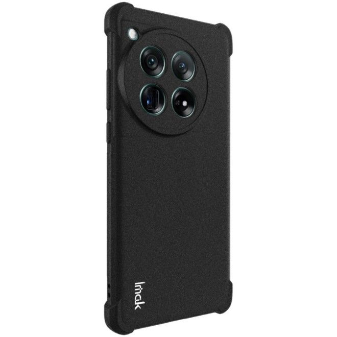 Imak - OnePlus 12 Hülle - Robustes Softcase - schwarz