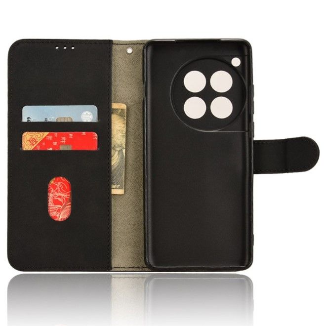 OnePlus 12R / Ace 3 5G Handy Hülle - Classic II Leder Bookcover Series - schwarz