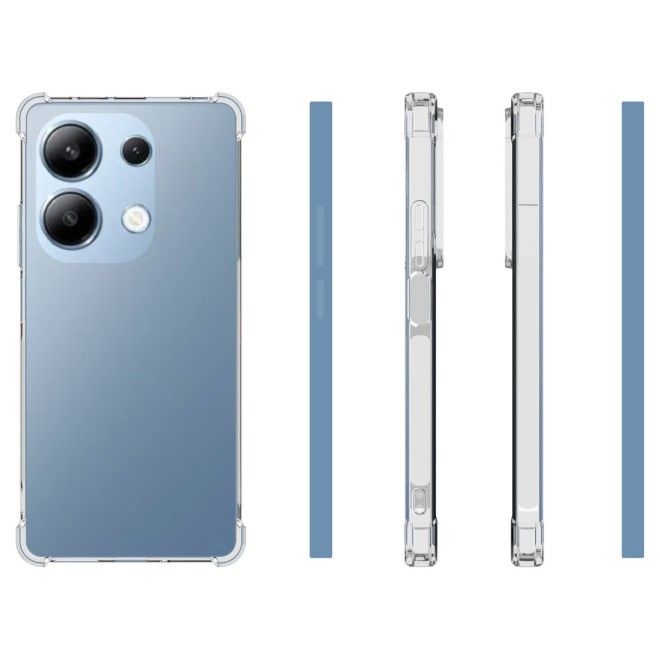 Xiaomi Redmi Note 13 Pro 4G / Poco M6 Pro 4G Hülle - Softcase TPU Series - schwarz