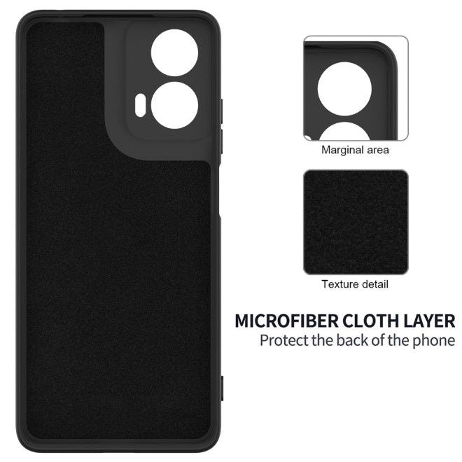 Motorola Moto G04 4G / G24 4G Hülle - Softcase TPU Series - schwarz