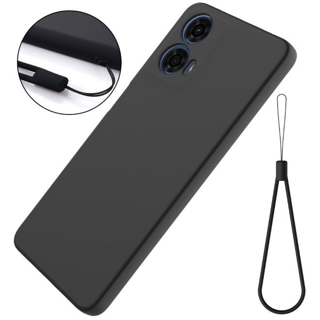 Motorola Moto G04 4G / G24 4G Hülle - Softcase TPU Series - schwarz