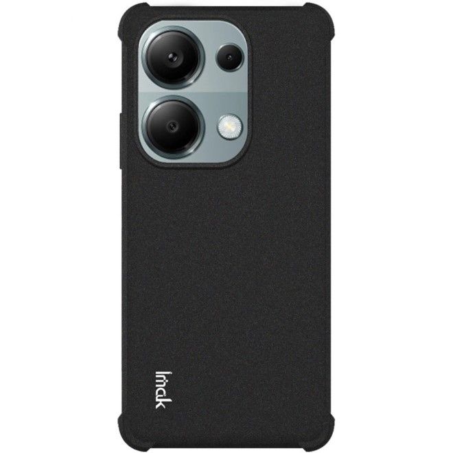 Imak - Xiaomi Redmi Note 13 Pro 4G / Poco M6 Pro 4G Hülle - Robustes Softcase - schwarz