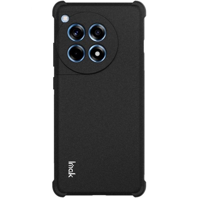 Imak - OnePlus 12R / Ace 3 5G Hülle - Robustes Softcase - schwarz