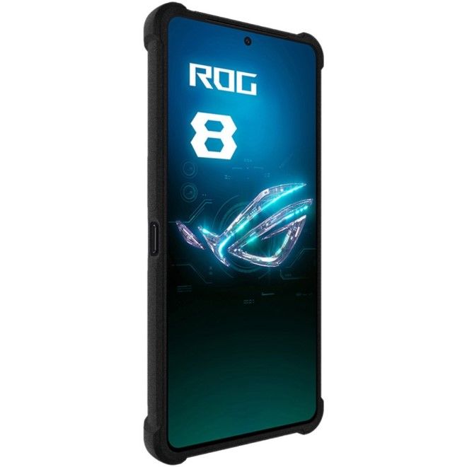 Imak - Asus ROG Phone 8 / 8 Pro Hülle - Robustes Softcase - schwarz