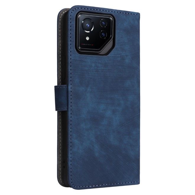 Asus ROG Phone 8 / 8 Pro Handy Hülle - Classic II Leder Bookcover Series - blau
