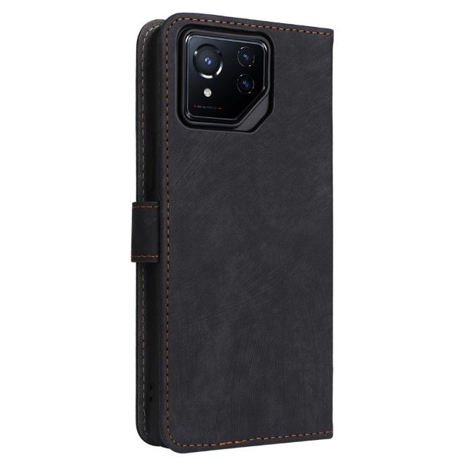 Asus ROG Phone 8 / 8 Pro Handy Hülle - Classic II Leder Bookcover Series - schwarz