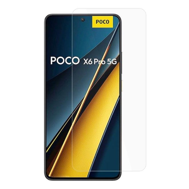 Xiaomi Poco X6 Pro 5G Schutzglas Displayschutz - Panzer Glas - 0.3mm dick - transparent