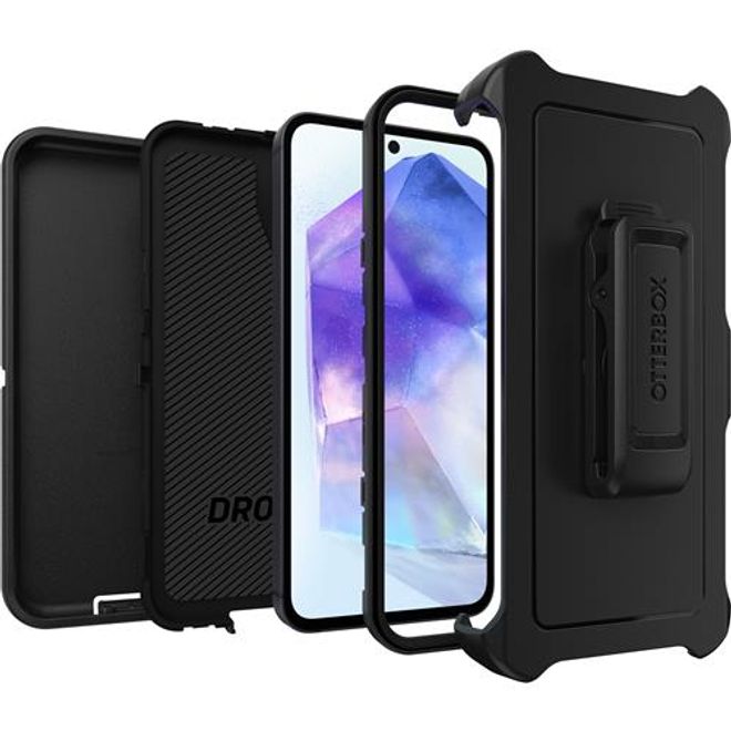 Otterbox - Samsung Galaxy A55 5G Handyhülle - Outdoor Cover Defender - schwarz