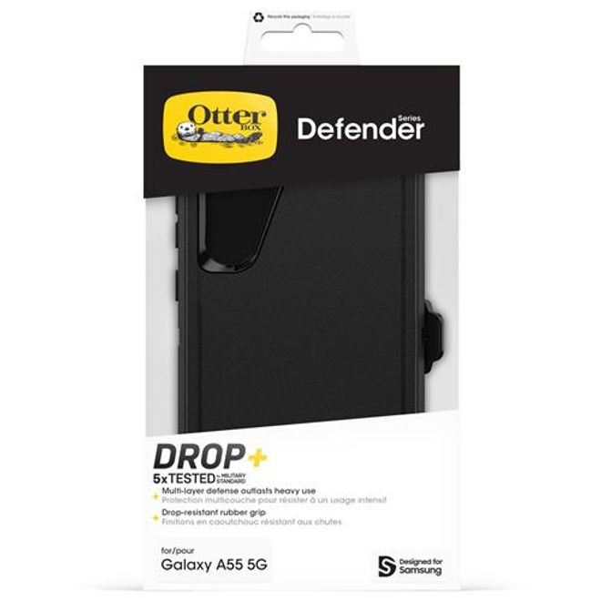 Otterbox - Samsung Galaxy A55 5G Handyhülle - Outdoor Cover Defender - schwarz