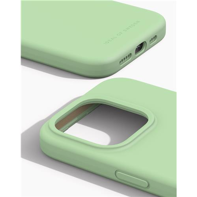 iDeal of Sweden - iPhone 15 Pro Hülle - Designer Silicone Cover - MagSafe kompatibel - Mint