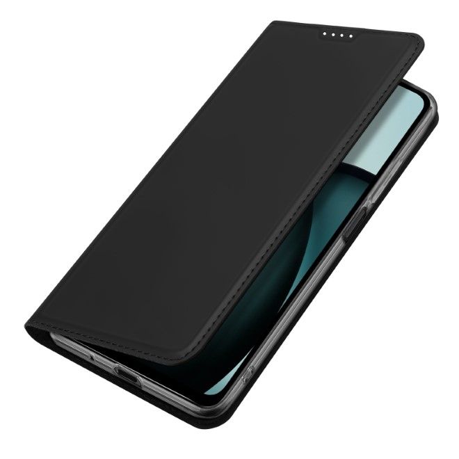 Dux Ducis - Xiaomi Redmi A3 Hülle - Handy Bookcover - Skin Pro Series - schwarz