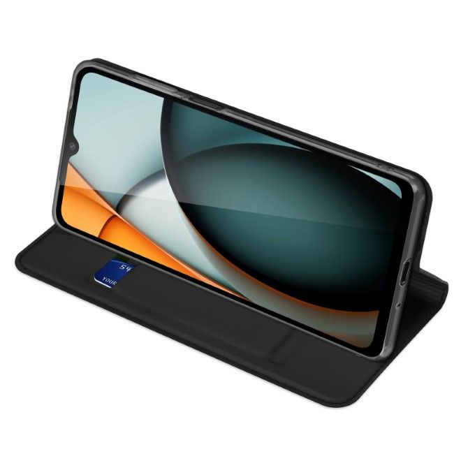 Dux Ducis - Xiaomi Redmi A3 Hülle - Handy Bookcover - Skin Pro Series - schwarz