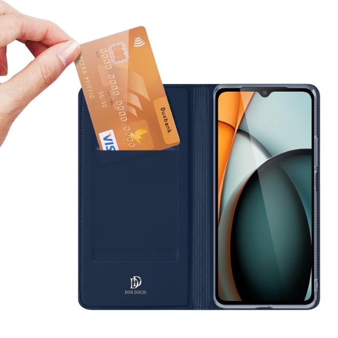 Dux Ducis - Xiaomi Redmi A3 Hülle - Handy Bookcover - Skin Pro Series - blau