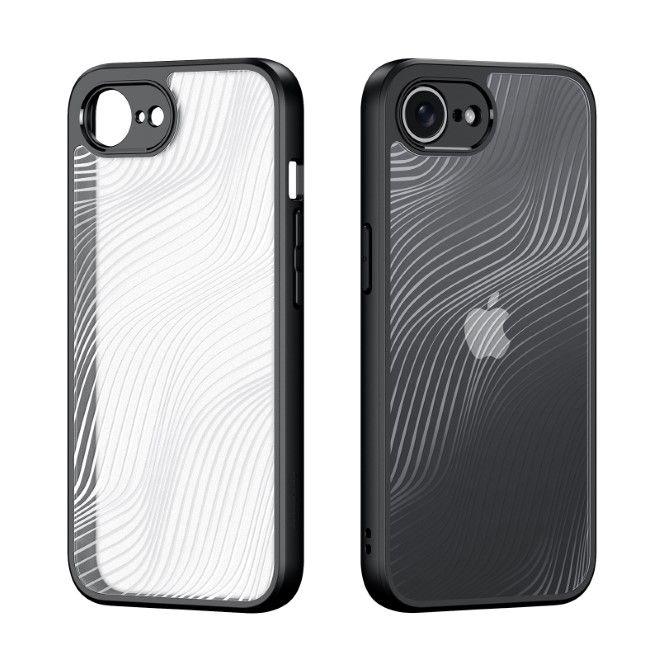 Dux Ducis - iPhone 16e Hülle - Hardcase - Aimo Series - schwarz
