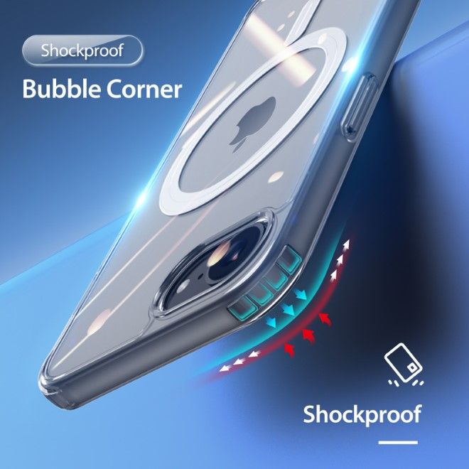 Dux Ducis - iPhone 16e Hülle - Clin MagSafe Series - transparent