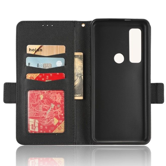 Cat S75 5G Handy Hülle - Classic II Leder Bookcover Series - schwarz