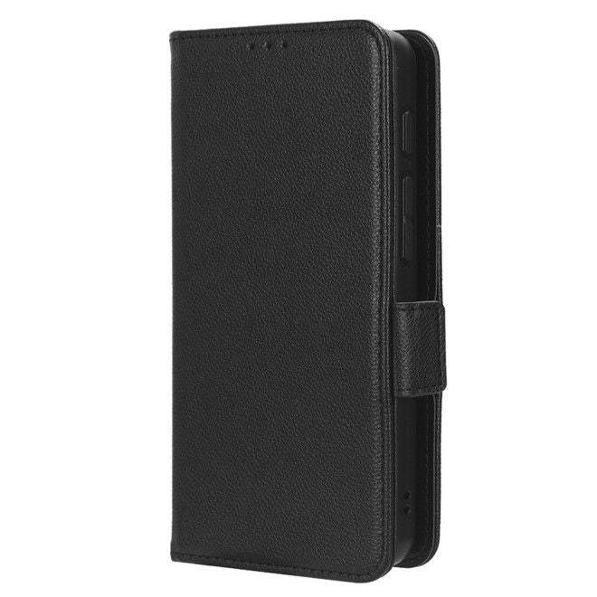 Cat S75 5G Handy Hülle - Classic II Leder Bookcover Series - schwarz