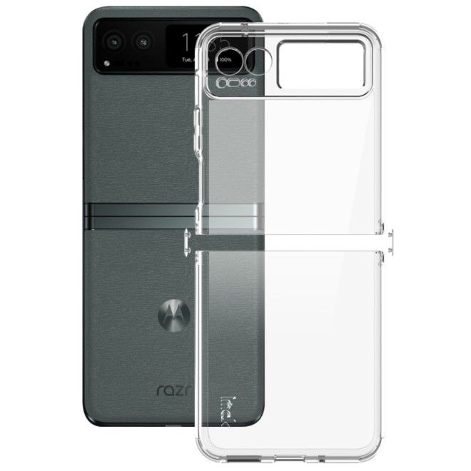 Imak - Motorola Razr 40 5G Hülle - Softcase aus TPU - UX-6 Series - transparent