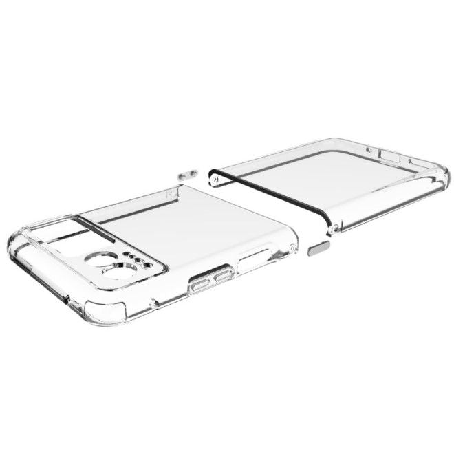 Imak - Motorola Razr 40 5G Hülle - Softcase aus TPU - UX-6 Series - transparent