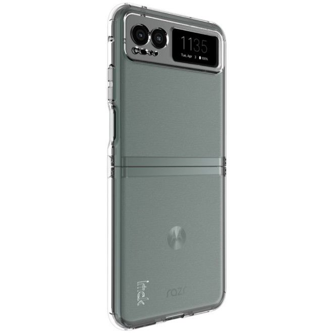 Imak - Motorola Razr 40 5G Hülle - Softcase aus TPU - UX-6 Series - transparent