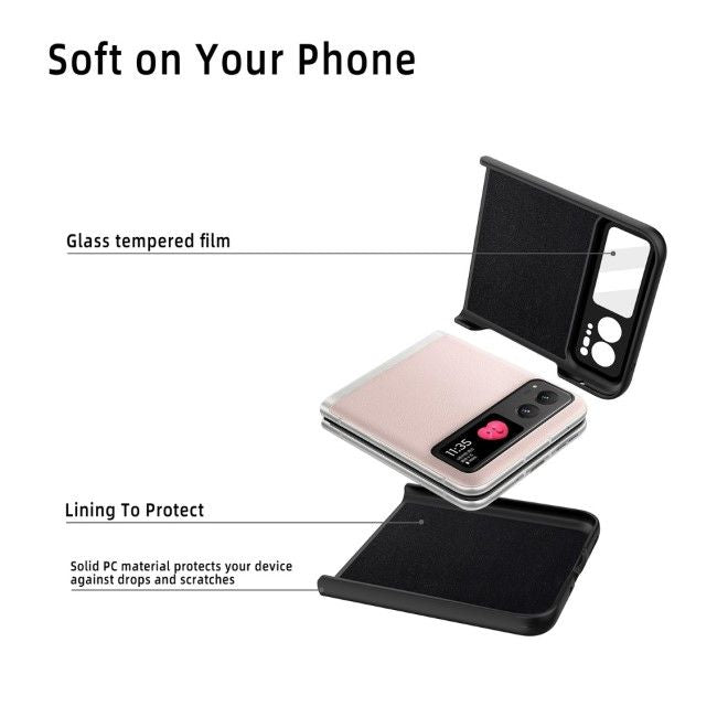 Motorola Razr 40 5G Hülle - Softcase TPU Series - schwarz