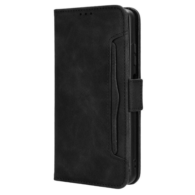 Infinix Hot 40i Handy Hülle - Classic II Leder Bookcover Series - schwarz